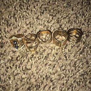 Gold rings